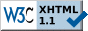 XHTML 1.1 Valido!